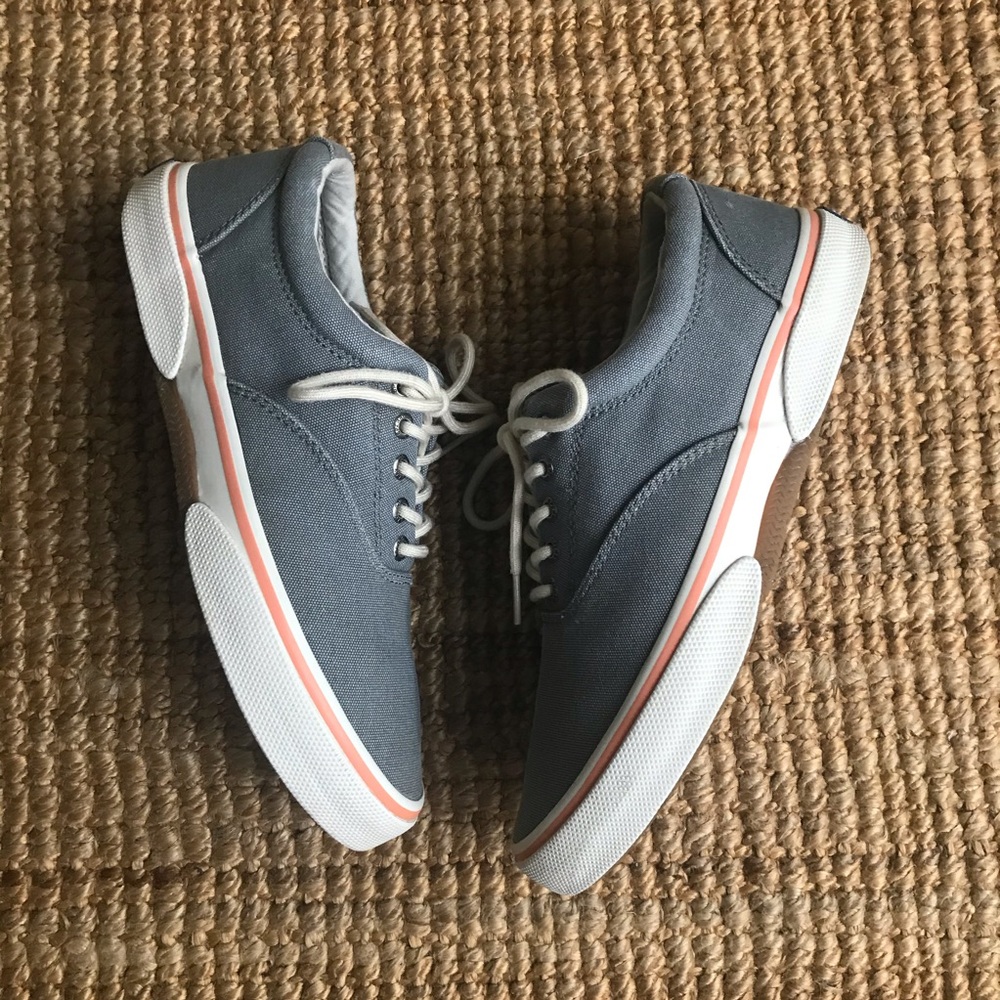 Euc Sperry Striper Sneaker With Memory Foam - image 2